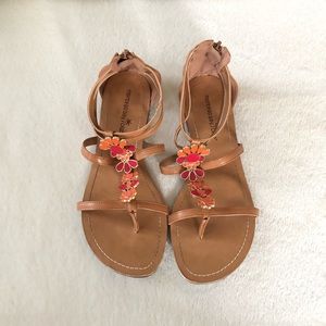 Montego Bay Club jeweled sandals